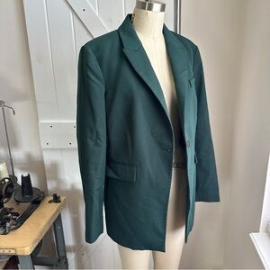 Elegant Green Mango Women's Blazer